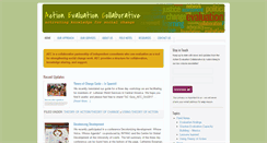 Desktop Screenshot of actionevaluation.org
